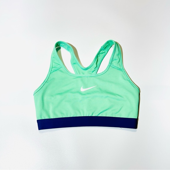 Nike Other - Nike sports bra Pro Classic Drifit sports bra green and purple women Size S